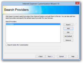 Internet Explorer Administration Kit screenshot 9