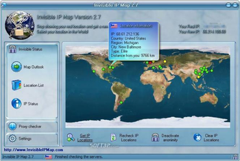 Invisible IP Map screenshot 3