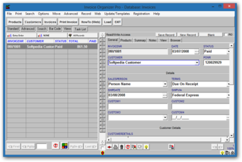 Invoice Organizer Pro screenshot