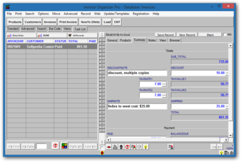 Invoice Organizer Pro screenshot 2
