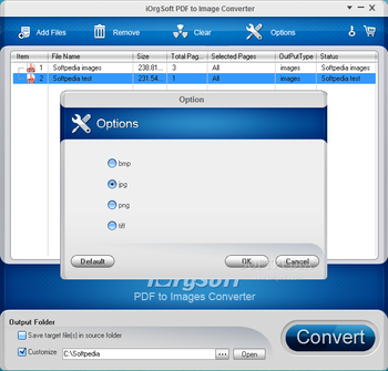 iOrgsoft PDF to Image Converter screenshot 2