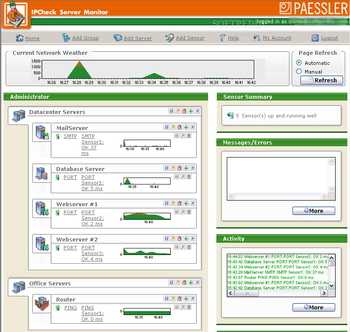 IPCheck Server Monitor screenshot