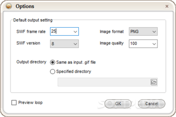 iPixSoft GIF to SWF Converter screenshot 3
