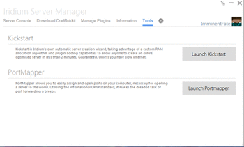 Iridium Craftbukkit Server Manager screenshot 4