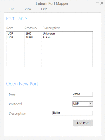 Iridium Craftbukkit Server Manager screenshot 7
