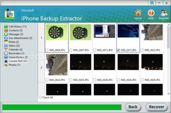 iStonsoft iPhone Backup Extractor screenshot 6