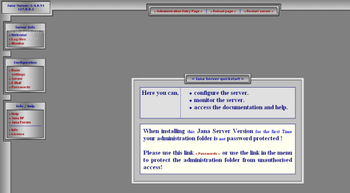 Jana Server  screenshot 2