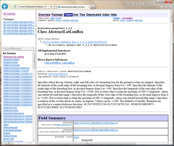 Java API for KML screenshot 2