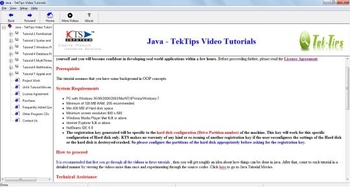 Java - TekTips Video Tutorials screenshot