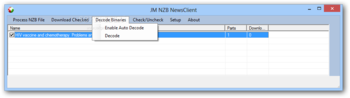 JM NZB NewsClient screenshot 2