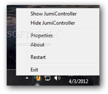 Jumi Controller screenshot
