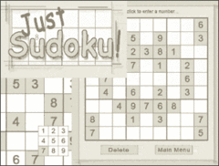 Just Sudoku screenshot 2
