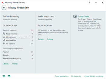 Kaspersky Internet Security screenshot 16