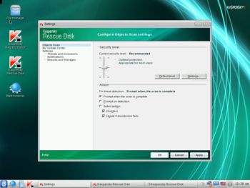 Kaspersky Rescue Disk screenshot 4
