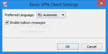 Kerio VPN Client screenshot 2