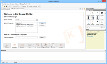 Keyman Developer screenshot 2