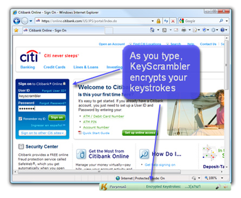 KeyScrambler Personal screenshot