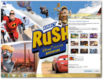 Kinect Rush: A Disneyâ€¢Pixar Adventure Theme screenshot