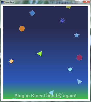 Kinect SDK screenshot
