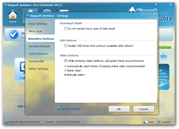 Kingsoft Antivirus screenshot 9