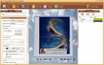 Kvisoft FlipBook Maker Pro screenshot 2