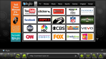 Kylo Web Browser for TV screenshot 2