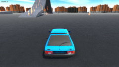 Lada 9 The Vaz 2109 Game screenshot 2