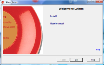 LAlarm Free Laptop Alarm screenshot