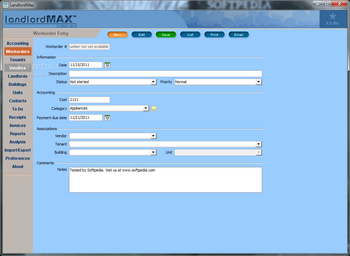 LandlordMax Property Management Software screenshot 2