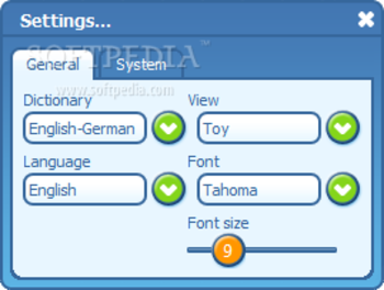 LANGMaster English-German and German-English dictionary screenshot 2
