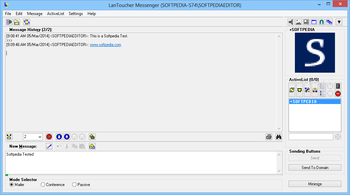 LanToucher Instant Messenger screenshot