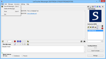 LanToucher Instant Messenger screenshot 2