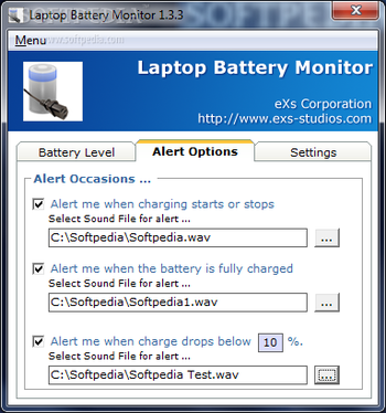 Laptop Battery Monitor screenshot 2