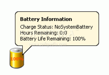 Laptop Battery Power Monitor screenshot
