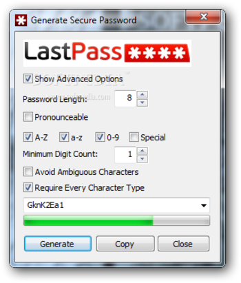LastPass IE Anywhere screenshot 4