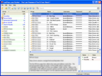 LastPass Pocket 64-bit screenshot