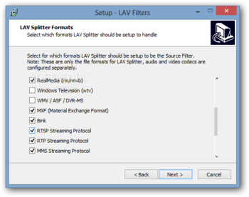 LAV Filters screenshot 3