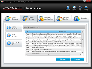 Lavasoft Registry Tuner 2013 screenshot 4