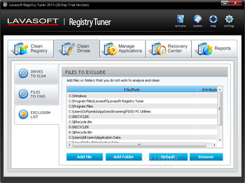 Lavasoft Registry Tuner 2013 screenshot 5