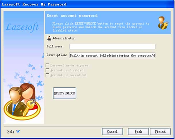Lazesoft Recover My Password Server screenshot 5