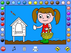 Leah's Farm Coloring Book screenshot 3