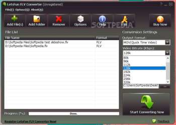 LetsFun FLV Converter screenshot 5