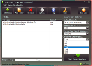 LetsFun FLV Converter screenshot 7