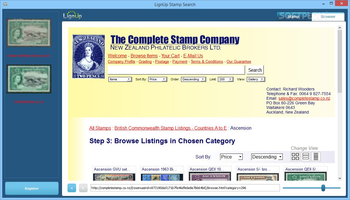 LignUp Stamp Search screenshot 3