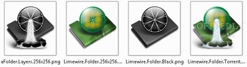 Limewire Folders screenshot