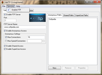 LiteFTP screenshot 9