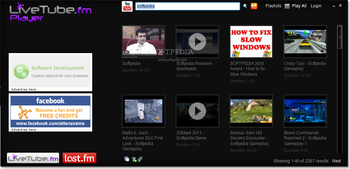 LiveTube Player screenshot