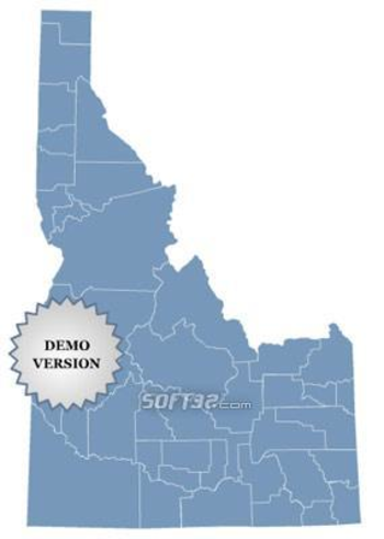 Locator Map of Idaho screenshot 2