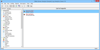 Log Analytics Sense Standard Edition screenshot