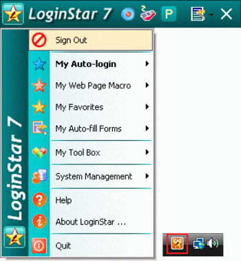 LoginStar screenshot